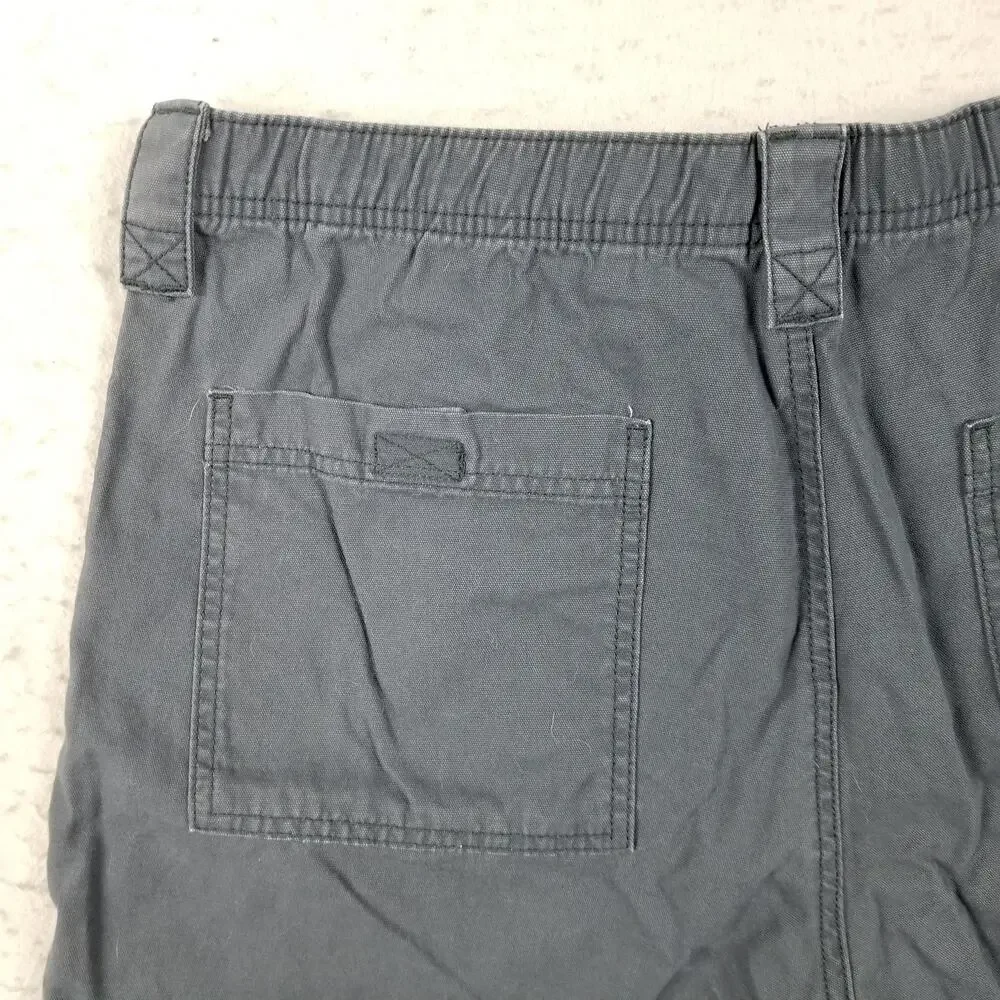 Wrangler Cargo Shorts Mens 36 Utility Pockets Outdoor Classic Casual Relaxed Fit